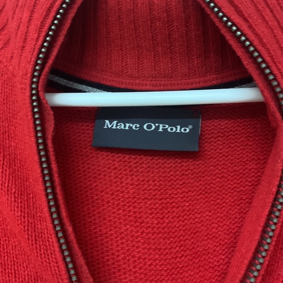Marco Polo Men’s sweater. Half zip, pure new wool. XL, like new. - Picture 2 of 7